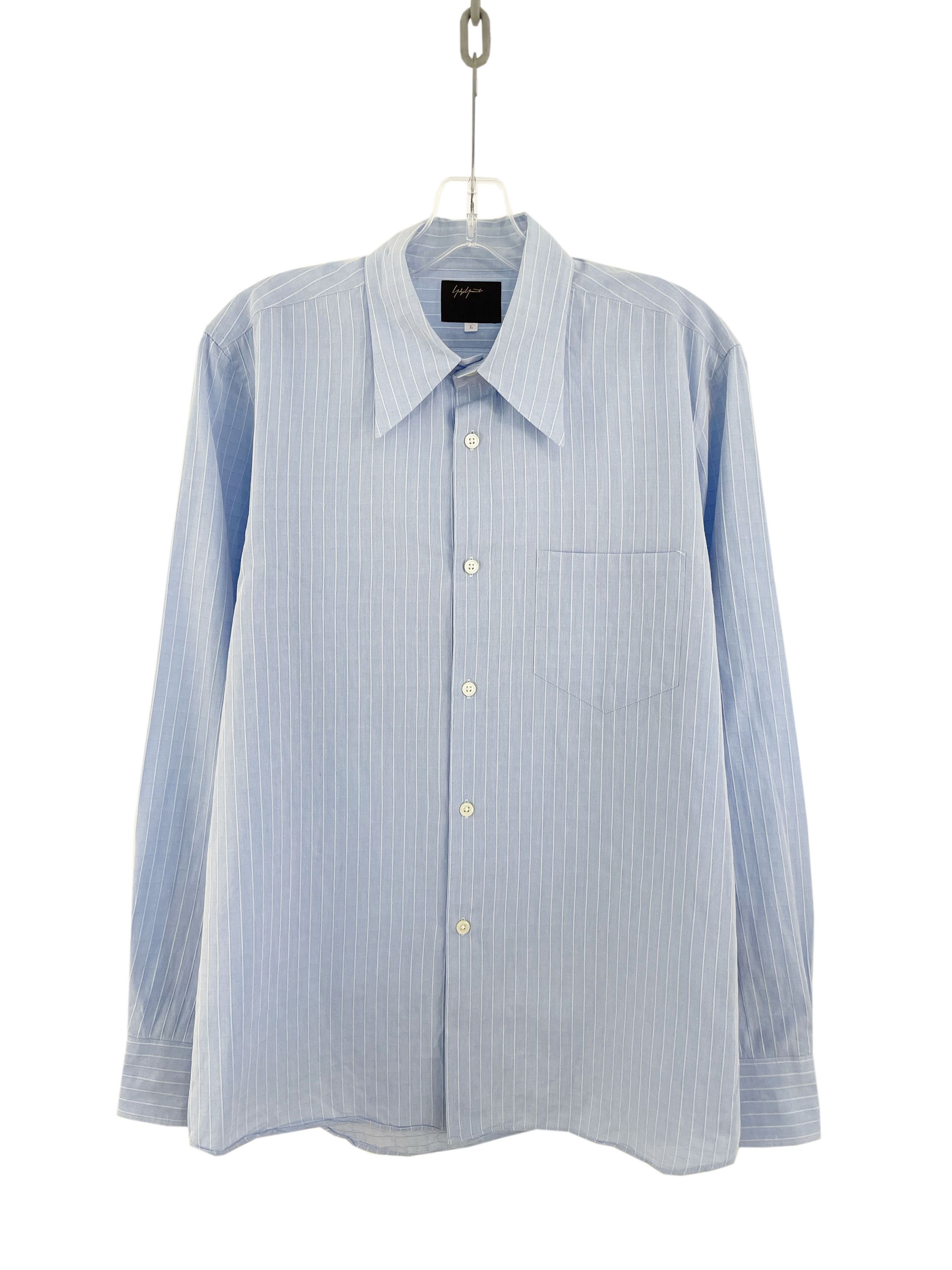 Yohji Yamamoto AAR Striped Shirt Size US L / EU 52-54 / 3 - 1 Thumbnail