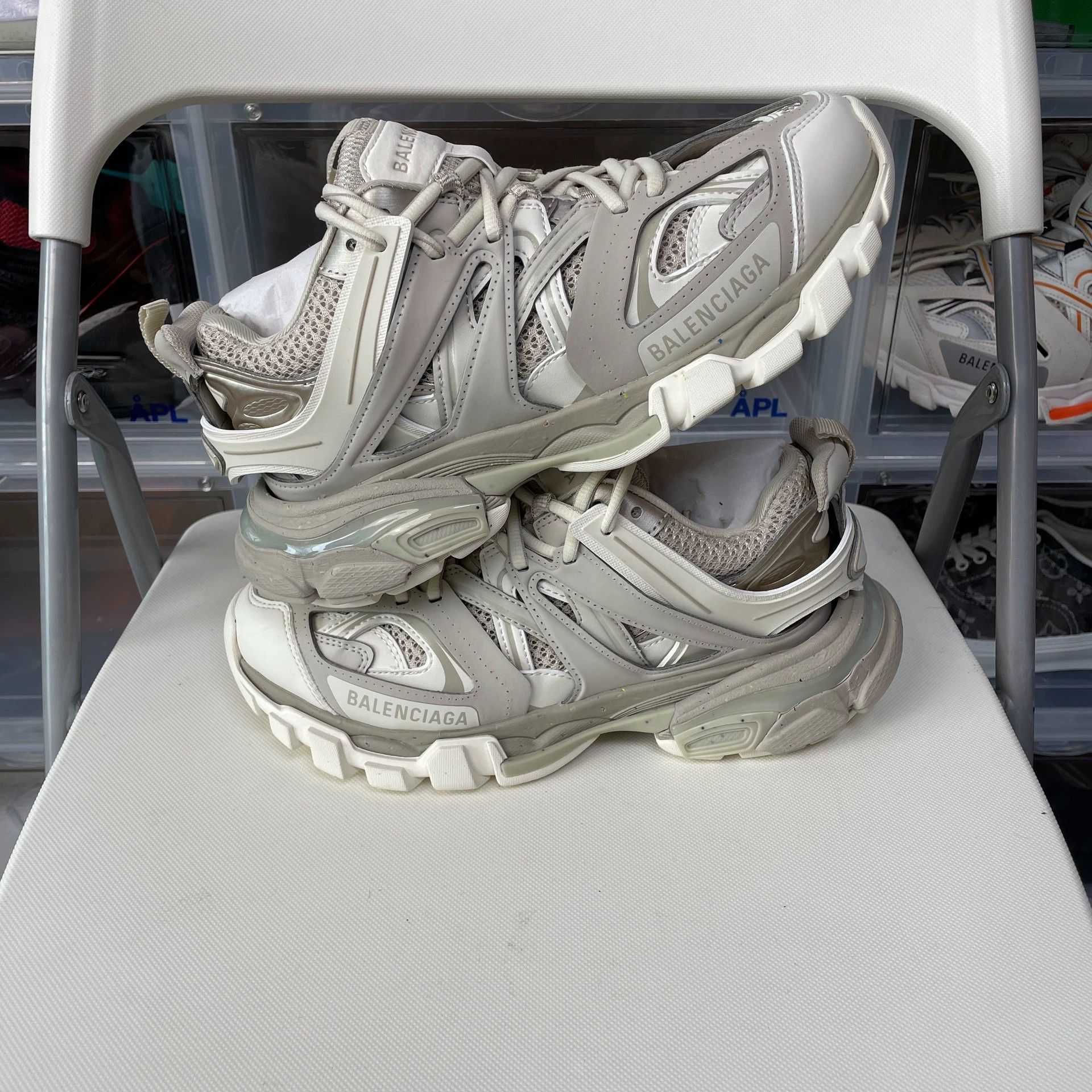 Balenciaga Balenciaga Track 1.0 Milk Tea Brown 36 Size US 5.5 / IT 35.5 - 6 Thumbnail