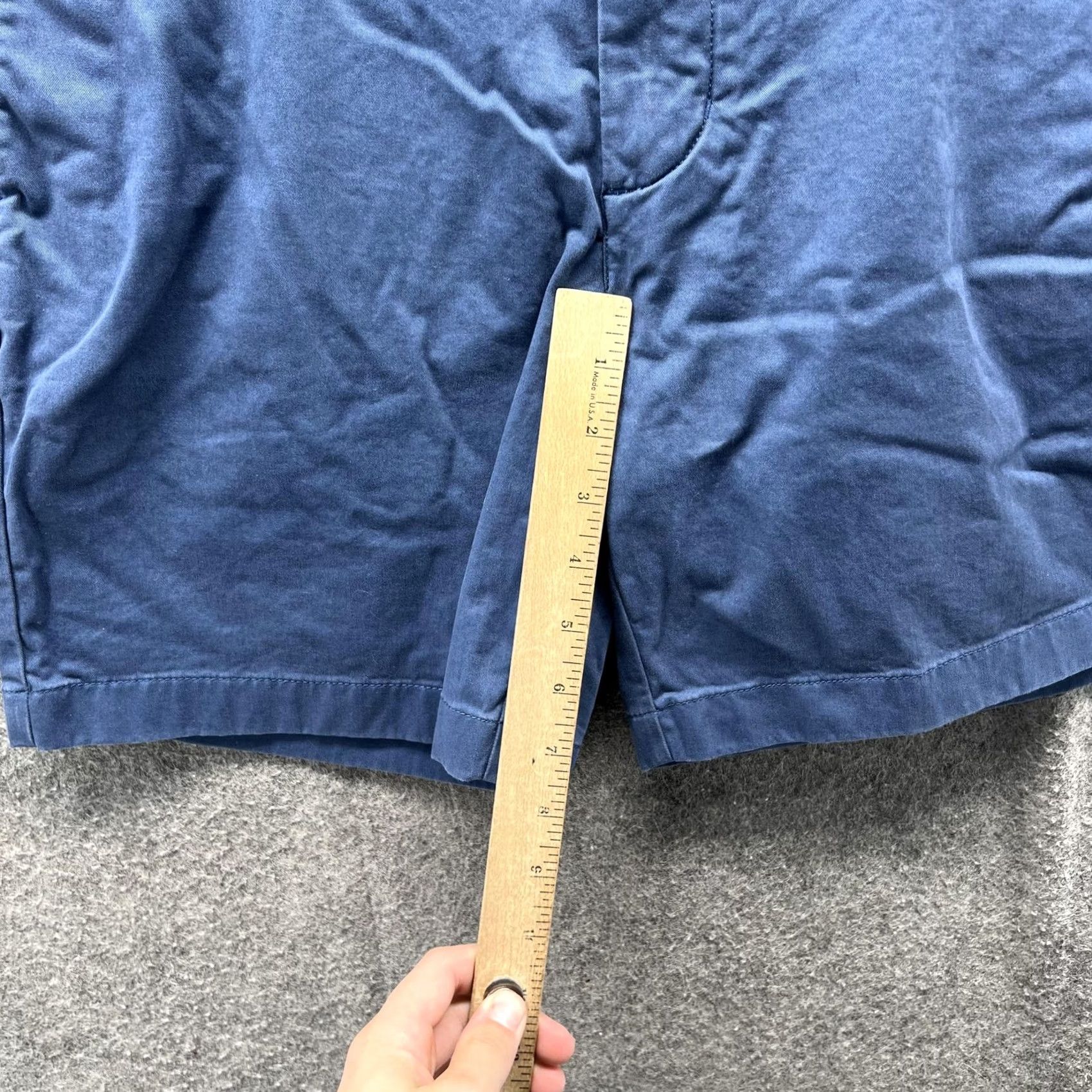 Vineyard Vines Vineyard Vines Shorts Mens 30 Blue Chino Stretch Flat Front Casual Summer Mens Regular Stretch Cotton Spandex Size US 30 / EU 46 - 4 Thumbnail