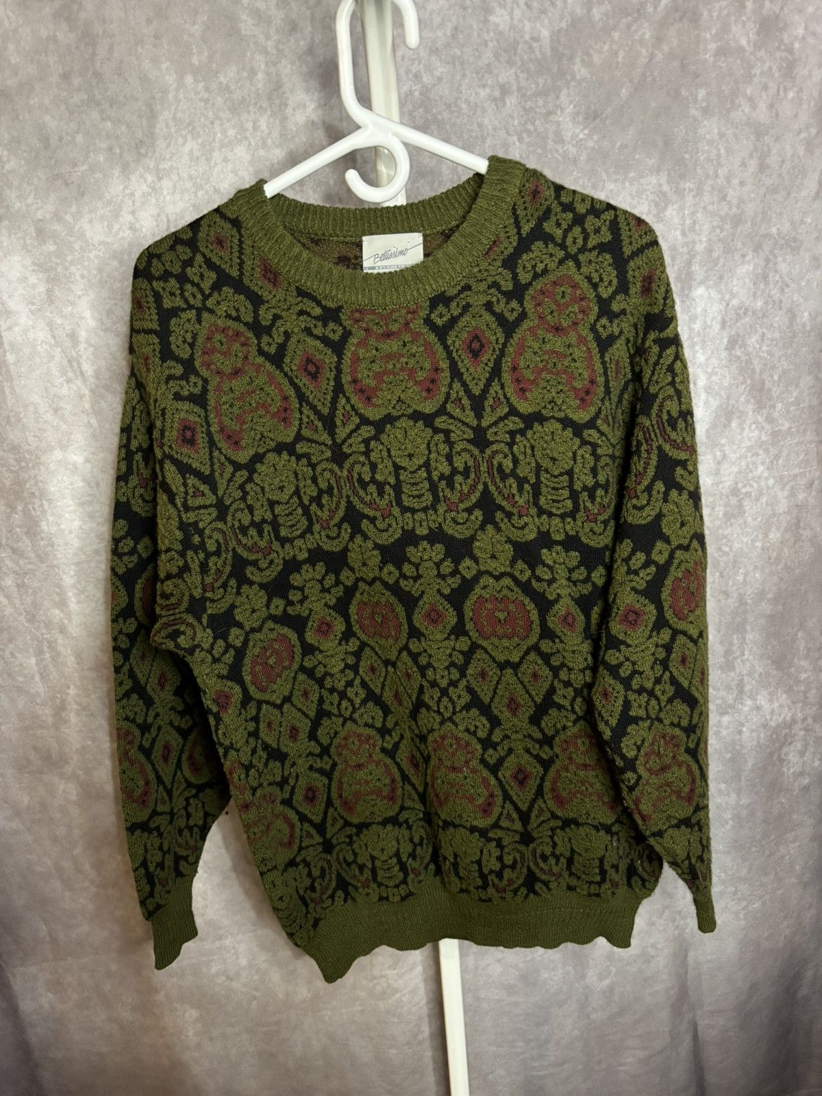 Other Bellissimo Vintage Knit Sweater Size US L / EU 52-54 / 3 - 1 Thumbnail
