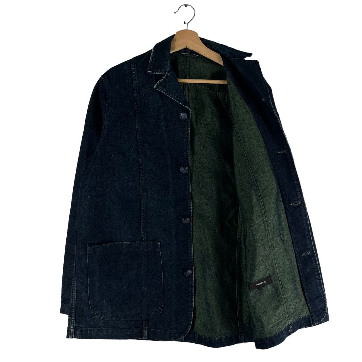 Japanese Brand 🔥90’s Vintage Chore Denim Jacket Photos Issey Miyake Japan Size US L / EU 52-54 / 3 - 9 Thumbnail