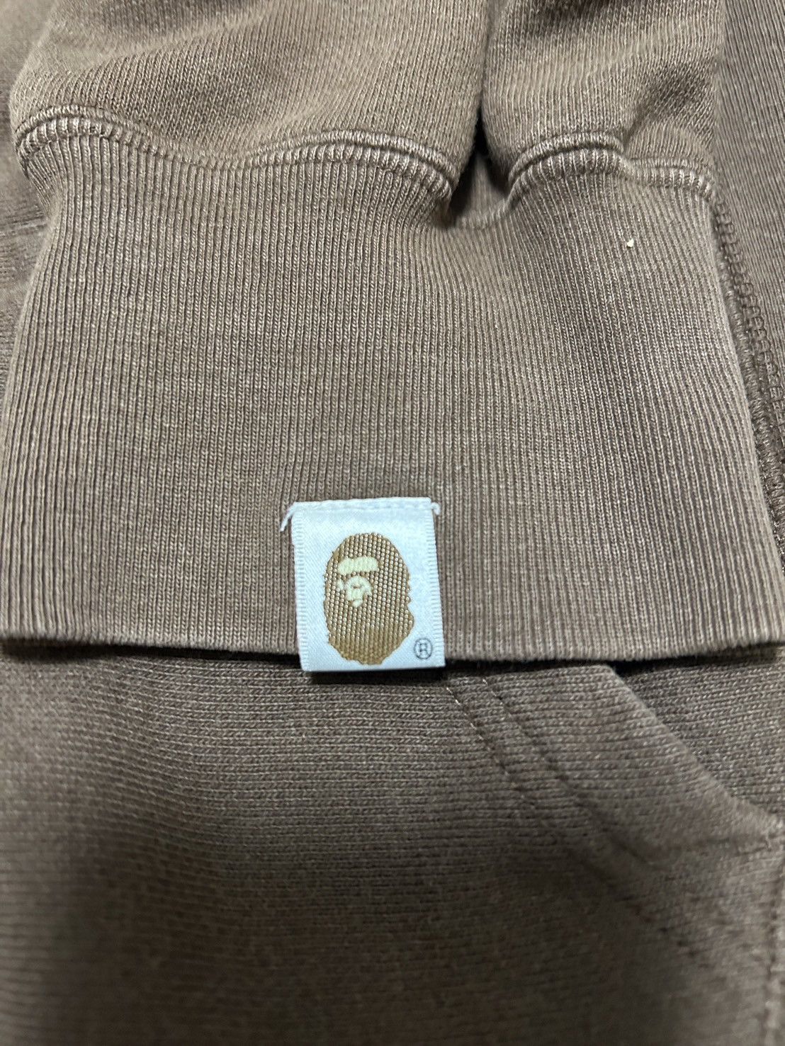 Bape Bape Brown spell out Full Zip Hoodie Size US M / EU 48-50 / 2 - 6 Thumbnail