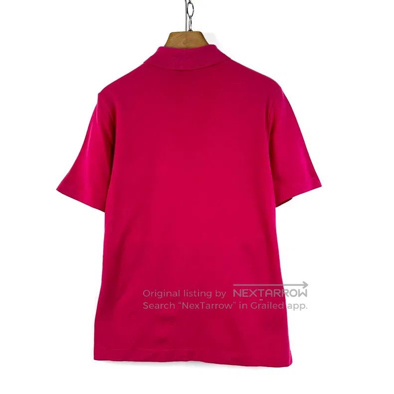 Hermes Hermes Rose pink pocket embroidery letter short-sleeved po Size S / US 4 / IT 40 - 2 Thumbnail