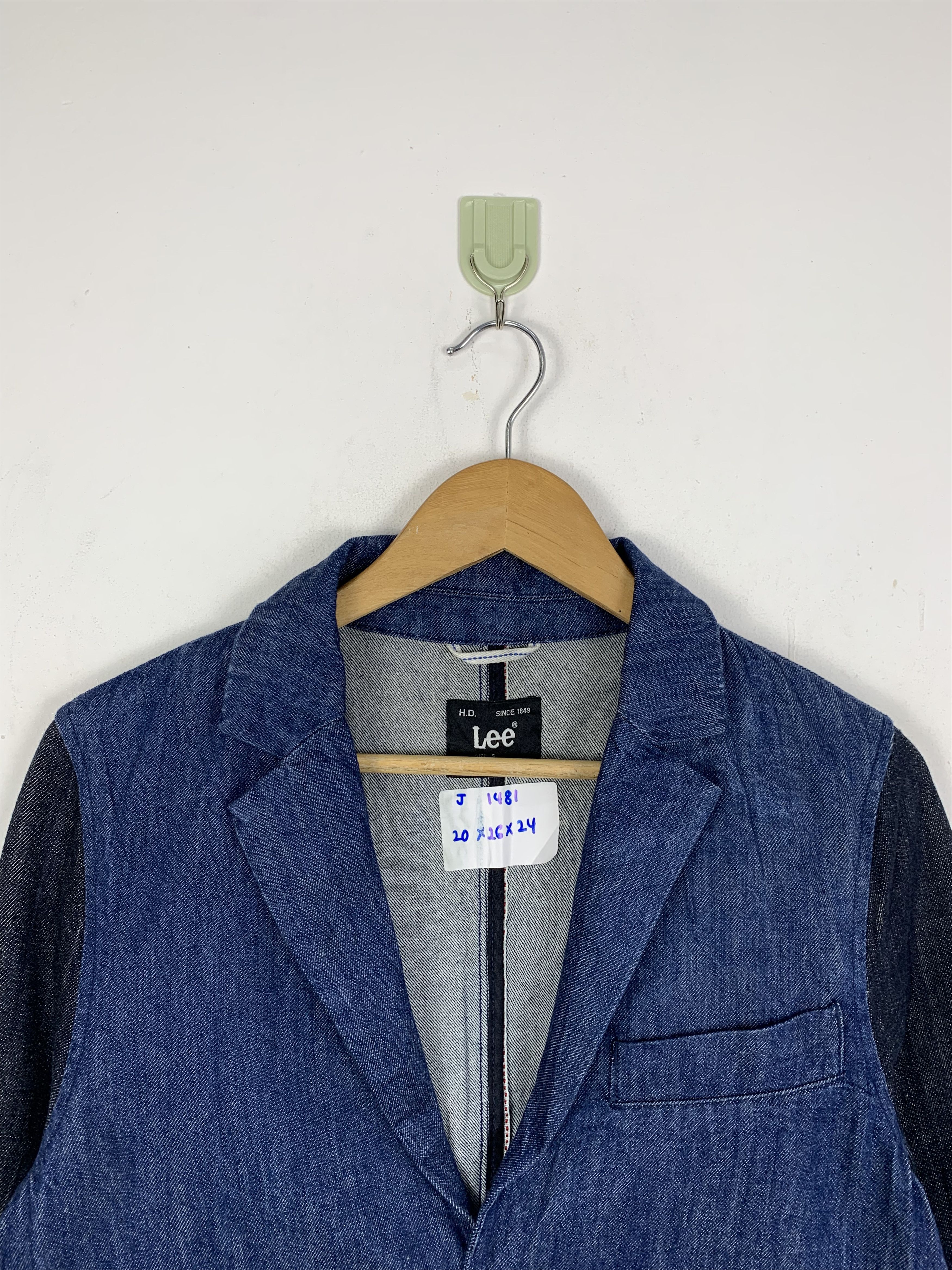 Lee Vintage Lee Workers Denim Blazer Jacket J1481 Size US S / EU 44-46 / 1 - 2 Thumbnail