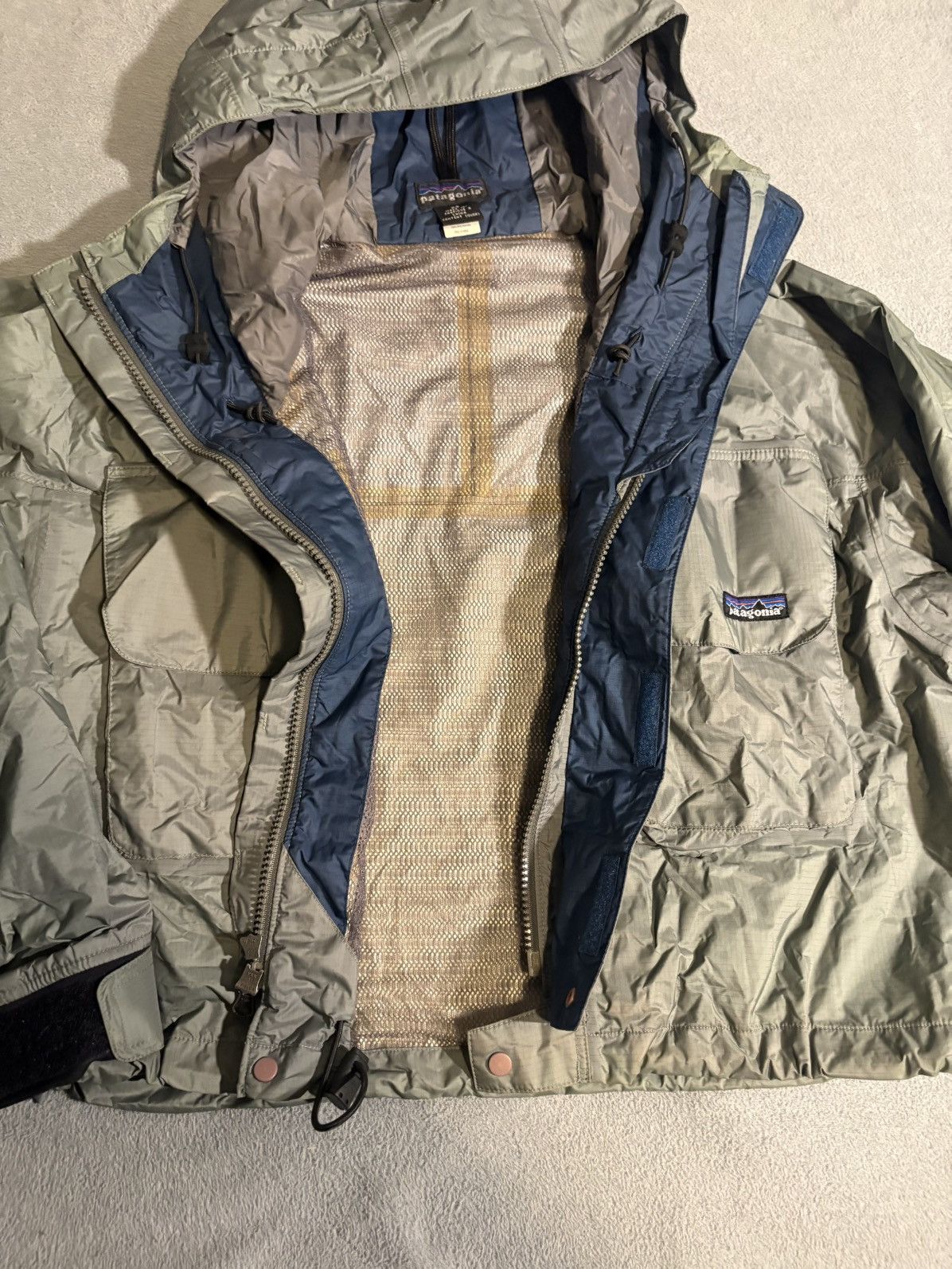ジャケット・アウター 2002 Patagonia SST Fishing Jacket Beige ジャケット・アウター 2002 Patagonia SST Fishing Jacket Beige