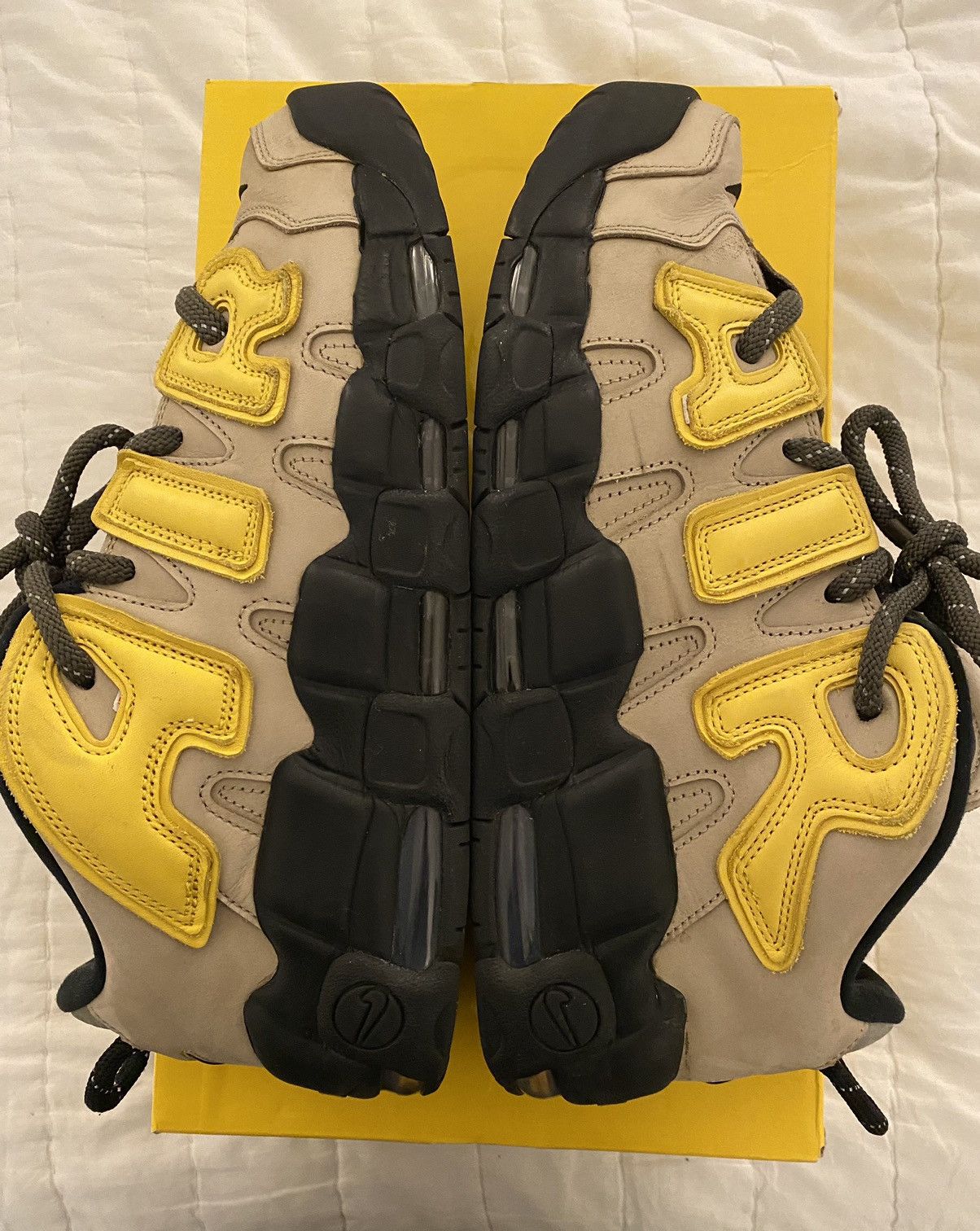Ambush Design × Nike Nike x Ambush Air More Uptempo Low Limestone Sz13 Size US 13 / EU 46 - 11 Thumbnail