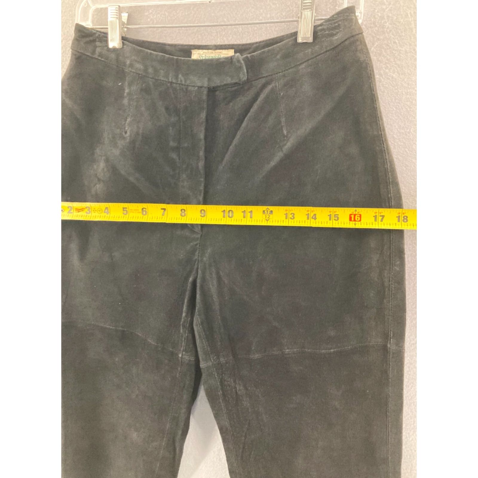 Vintage St Johns Bay Pants Womens 6 Suede Chino Mid Rise Pockets Straight Size 28" / US 6 / IT 42 - 3 Thumbnail