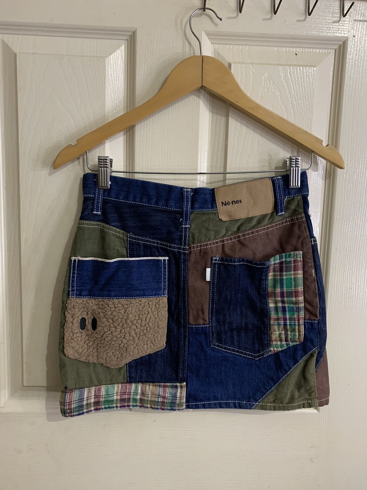 Issey Miyake × Ne-Net Nenet Mini Skirt Size 27" / US 4 / IT 40 - 7 Thumbnail