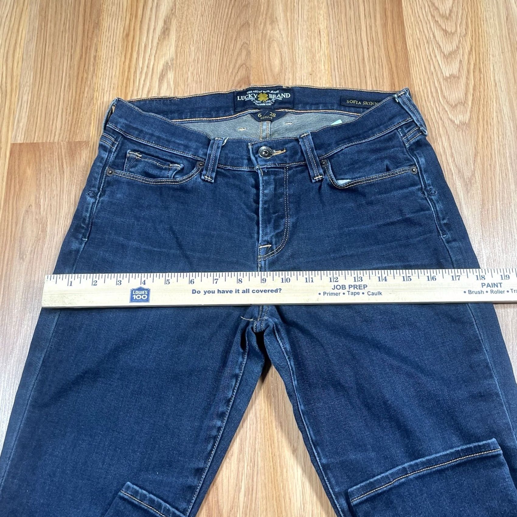 Lucky Brand Lucky Brand Jeans Womens 6/28 Regular Sofia Skinny Stretch Mid Rise Blue Denim Size 28" / US 6 / IT 42 - 5 Thumbnail