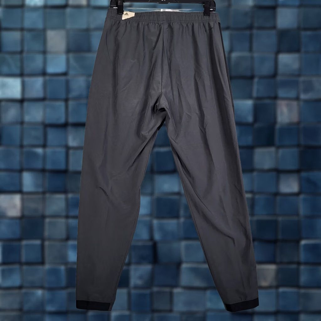 Adidas ADIDAS men's black Football soccer pantalon STANDARD LENGTH pants M NEW Size US 31 - 1 Thumbnail
