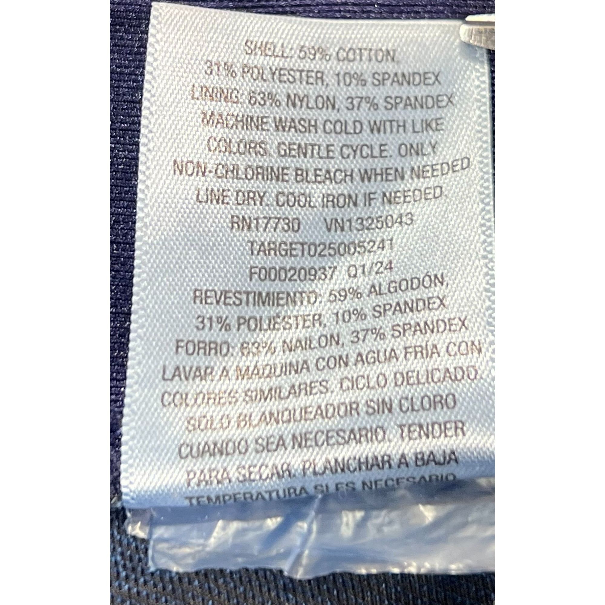 Other A New Day - Women's High Waisted Leggings - Blue - Large Size 30" / US 8 / IT 44 - 9 Thumbnail