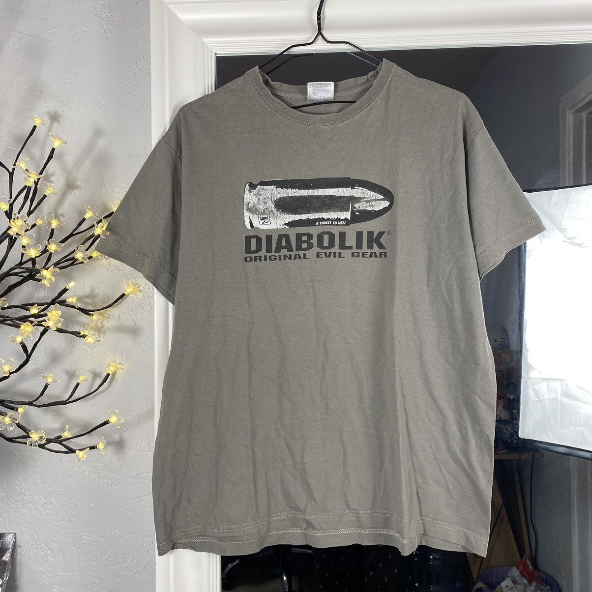 Band Tees DIABOLIK Y2K ORIGINAL EVIL GEAR BRAND BULLET T SHIRT Size US L / EU 52-54 / 3 - 1 Thumbnail