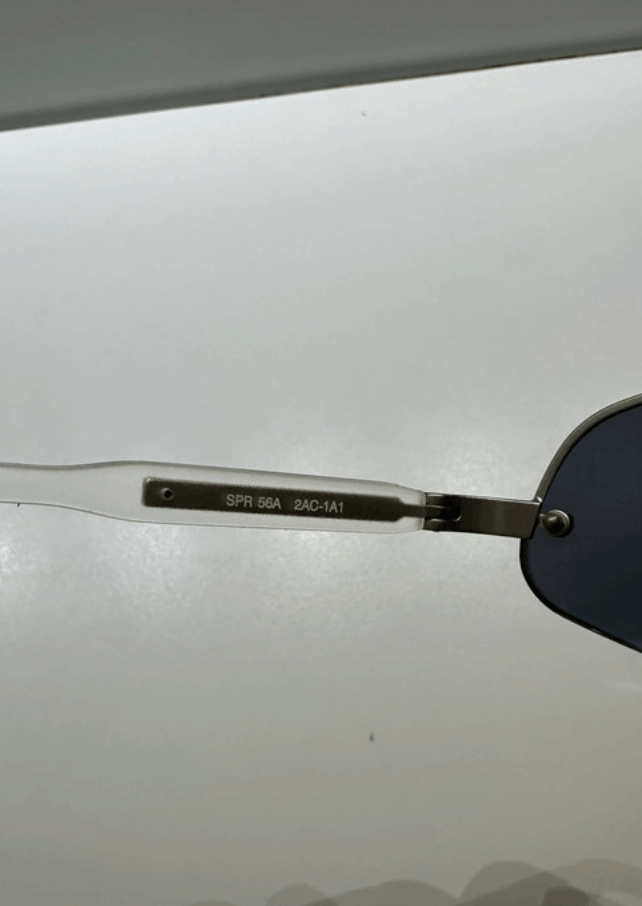 Prada PRADA Sunglasses SPR 56A Rimless Sport Metal Shield Size ONE SIZE - 9 Thumbnail