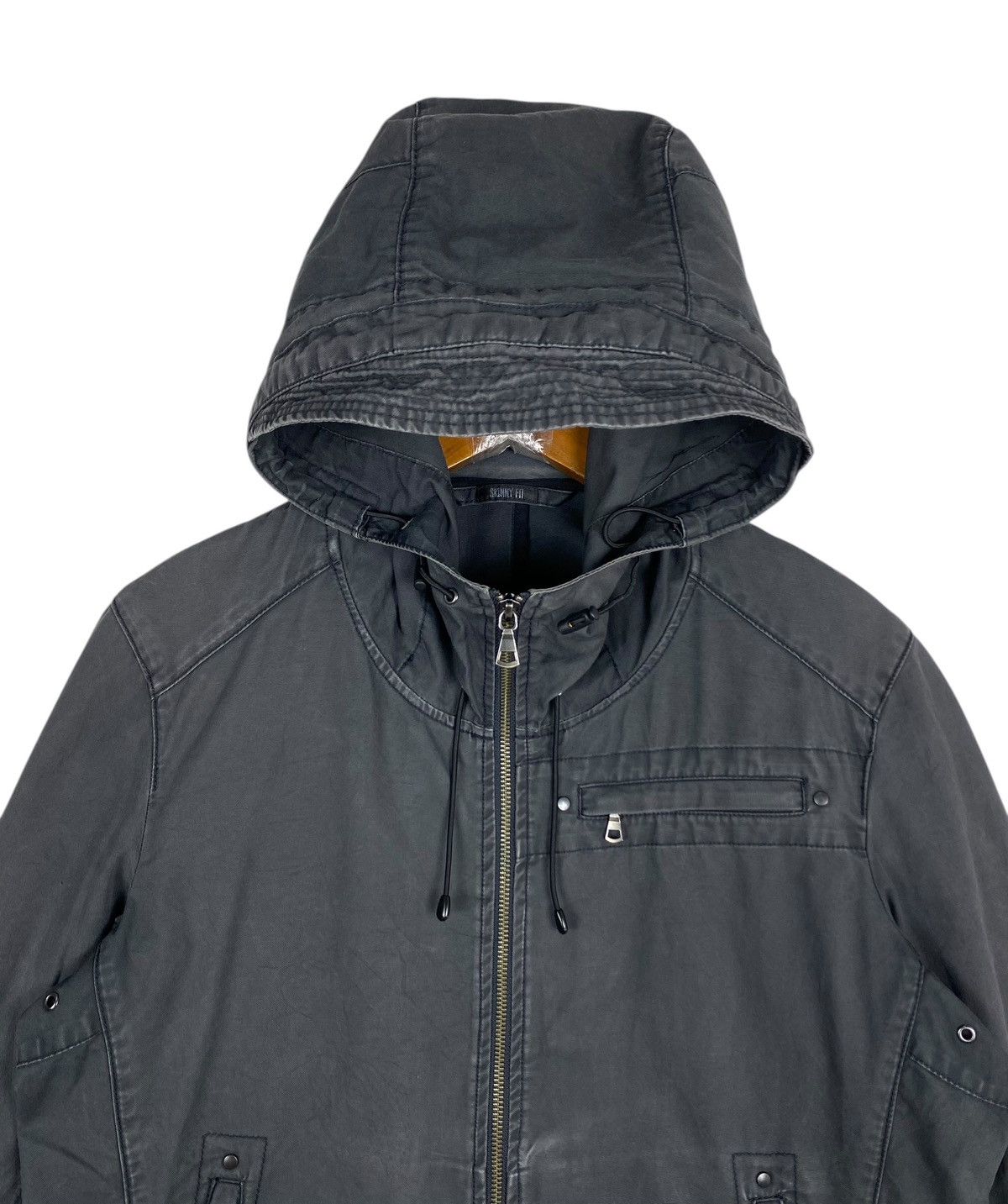 Uniqlo Rare‼️ Uniqlo military-style Hooded Skinny Fit Jacket Size US S / EU 44-46 / 1 - 4 Thumbnail