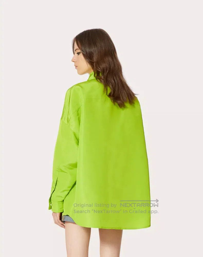 Valentino Valentino Silk green OS jacket Size S / US 4 / IT 40 - 4 Thumbnail