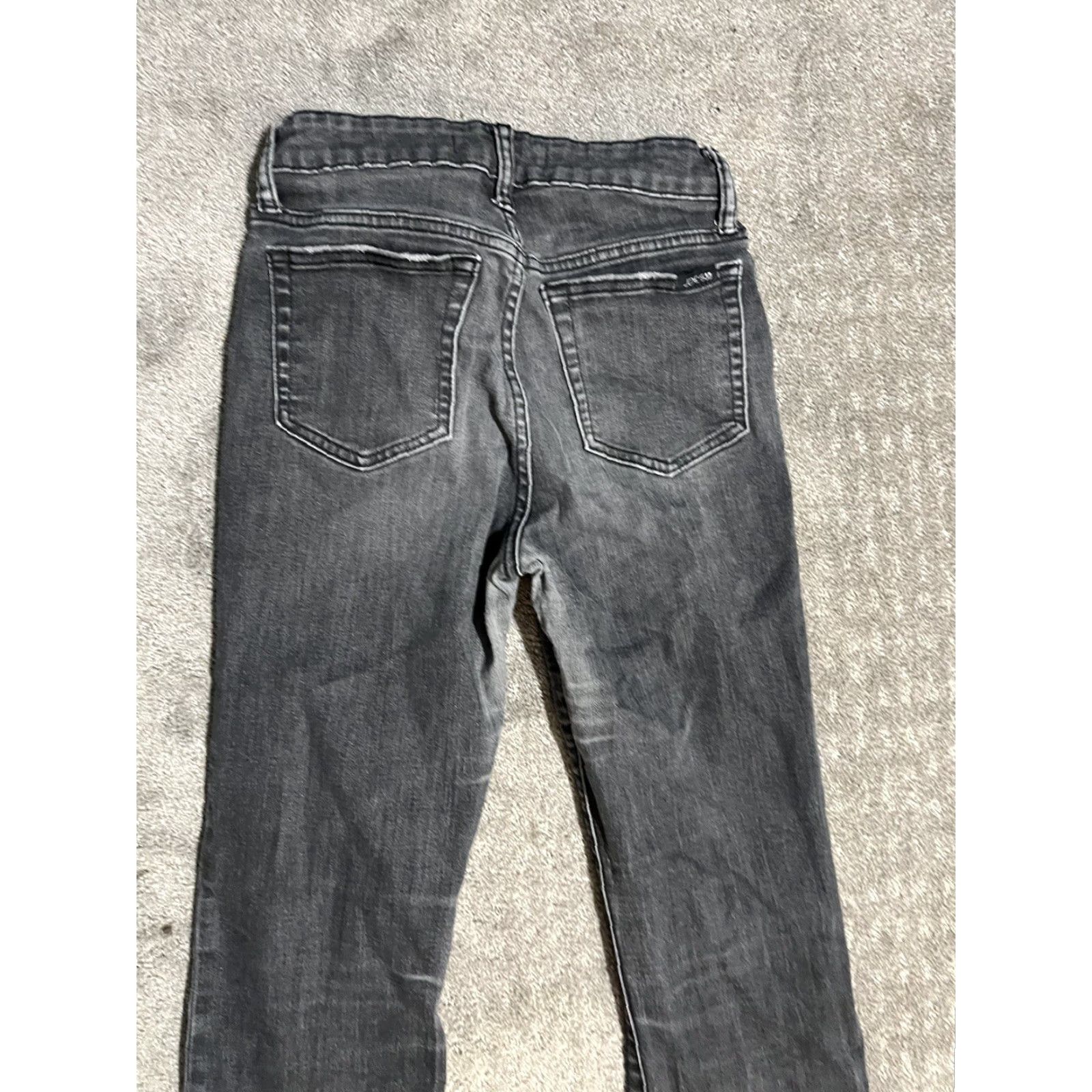 Vintage Joe's Jeans Women's Skinny Denim 27 Black Mid Rise Cotton Blend 5-Pocket Belt Loops Inseam 32 Vintage No Size 27" / US 4 / IT 40 - 2 Thumbnail