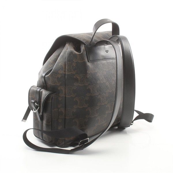 Celine o1bcso1str1124 Size: OS / Triomphe Large Backpack in Brown Size ONE SIZE - 2 Thumbnail