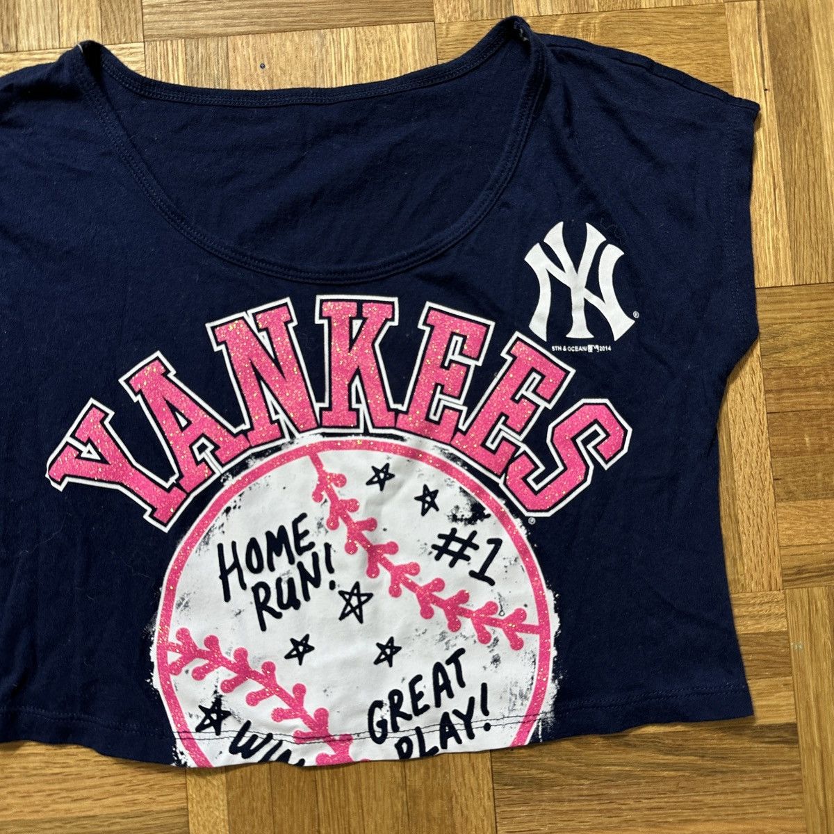 MLB New York Yankees crop top Size ONE SIZE - 3 Thumbnail