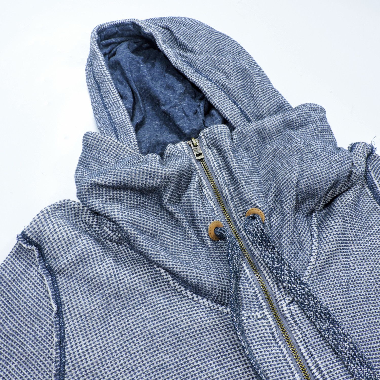 Diesel DIESEL .CO REVERSE SEWING KNITTED ZIP-HOODIE Size US S / EU 44-46 / 1 - 6 Thumbnail