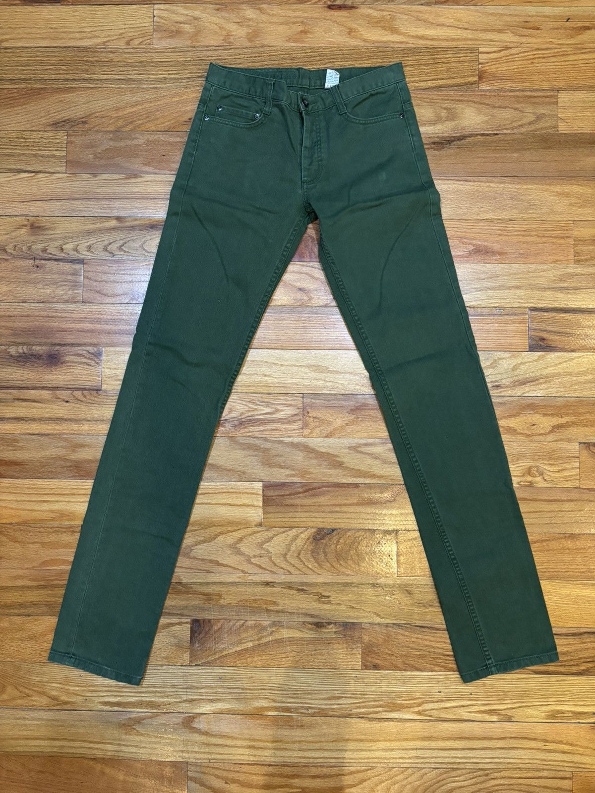 Marc Jacobs Green Marc Jacobs Denim Size US 30 / EU 46 - 1 Thumbnail