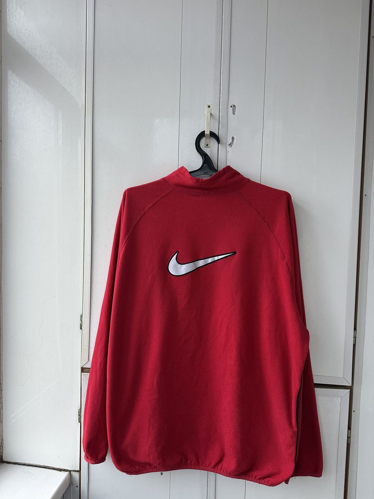 Nike Vintage Nike Fleece Jacket Big Logo Size US XL / EU 56 / 4 - 12 Thumbnail