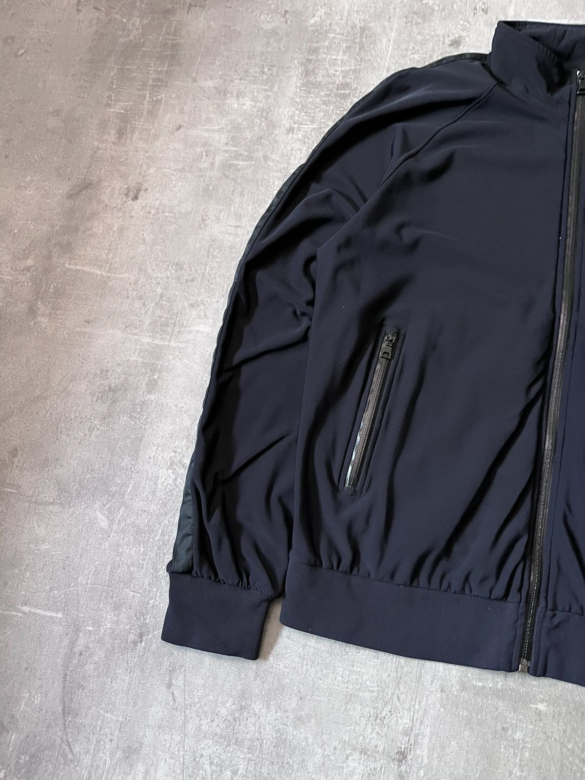 Prada Prada 2007 vintage navy very light jacket Size US XL / EU 56 / 4 - 2 Thumbnail