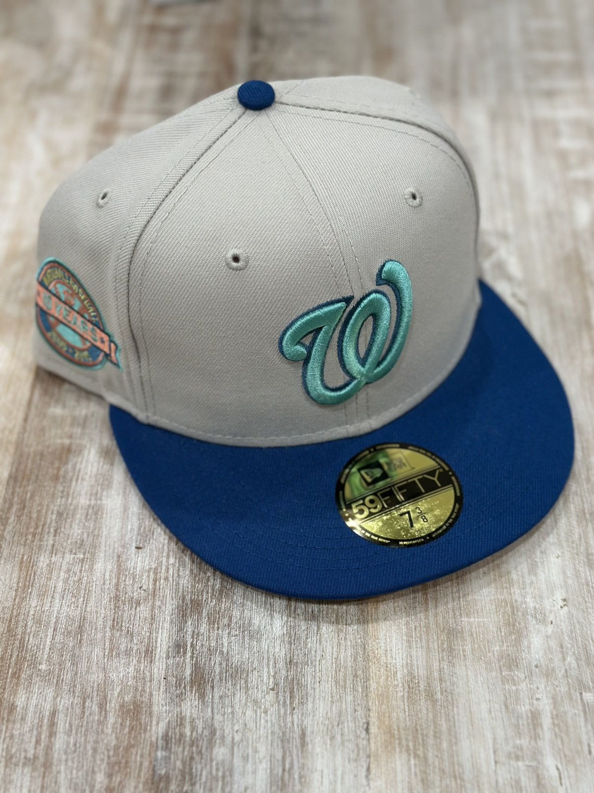 Hat Club × New Era 7 3/8 Washington Nationals New era Fitted Hat Size ONE SIZE - 1 Thumbnail