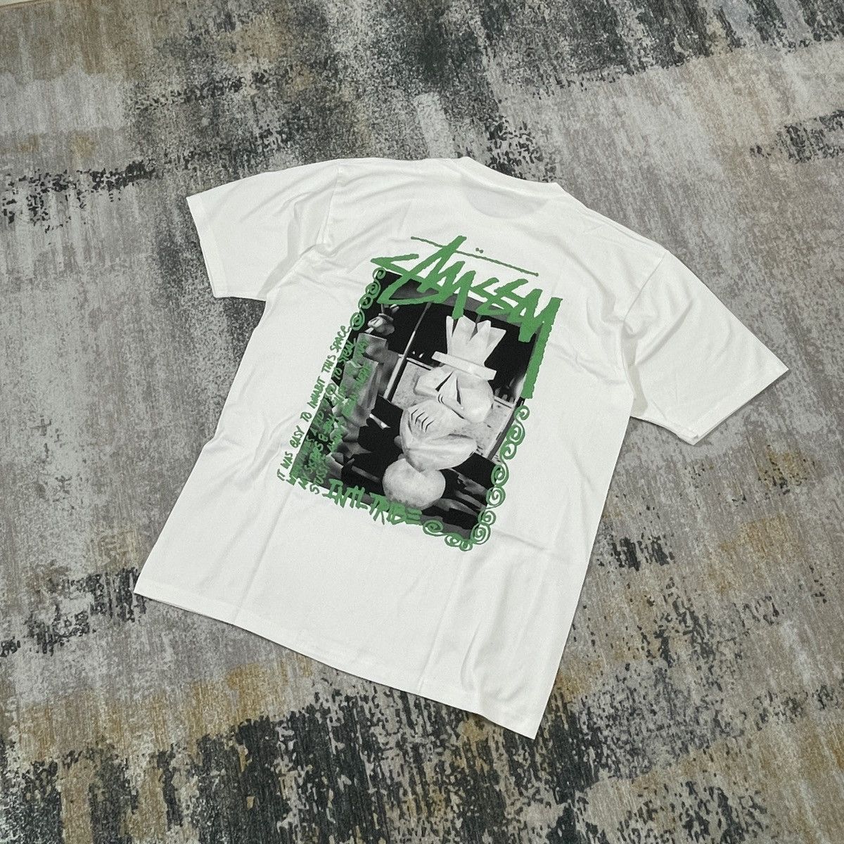 image of Stussy Tiki White // Large, Men's