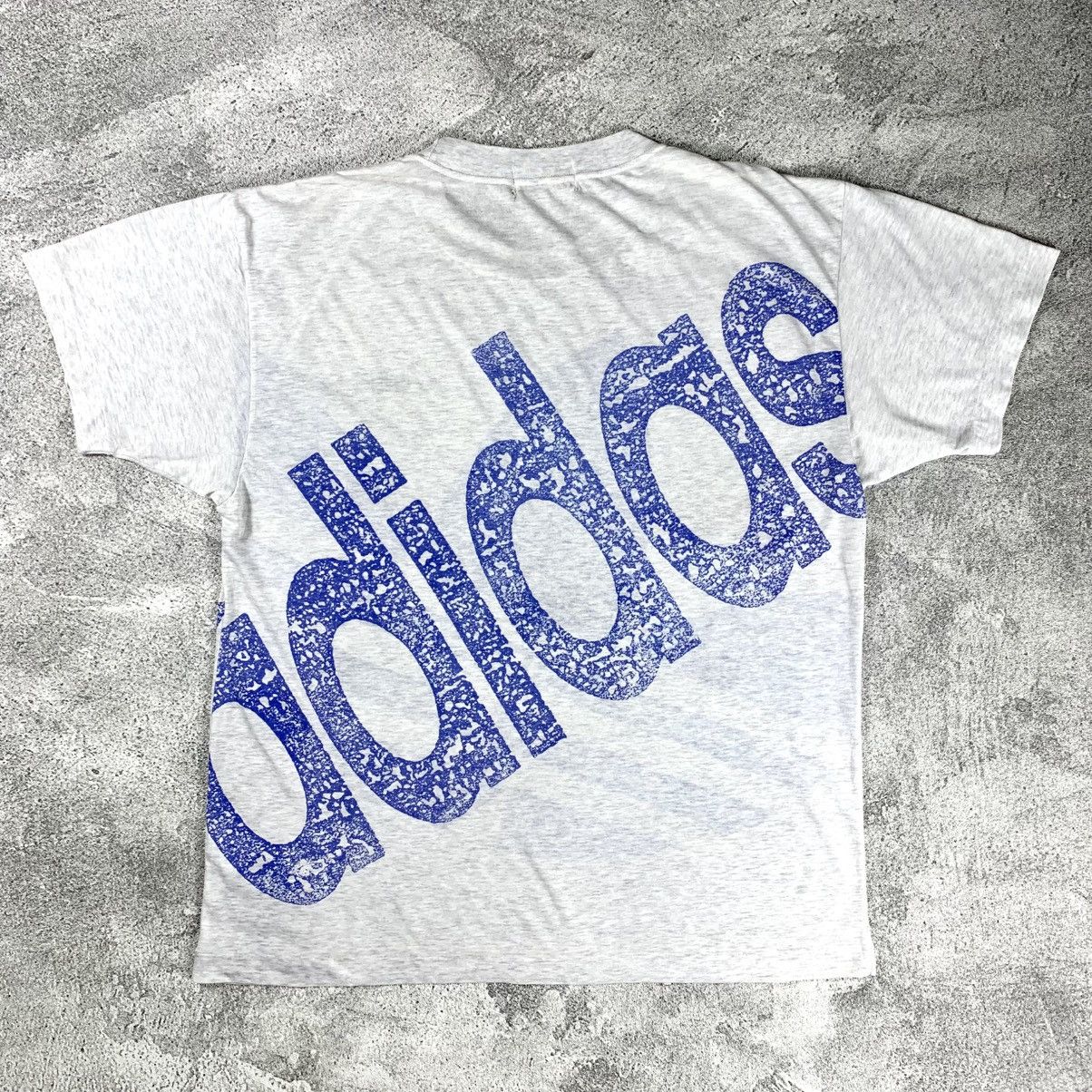 Adidas × Vintage (SOLD OUT) VINTAGE ADIDAS 90’S ALL OVER PRINT T-SHIRT Size US L / EU 52-54 / 3 - 2 Thumbnail