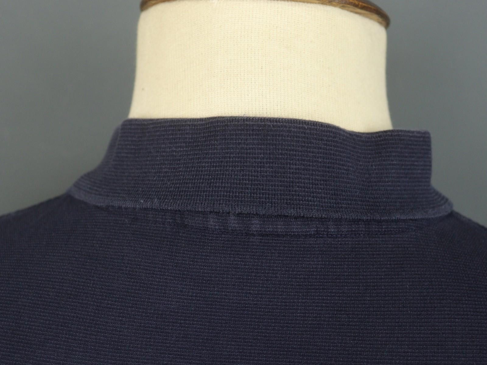 Lacoste Lacoste Navy Cotton Collar Popover Polo Shirt Size S/L Size US M / EU 48-50 / 2 - 12 Thumbnail