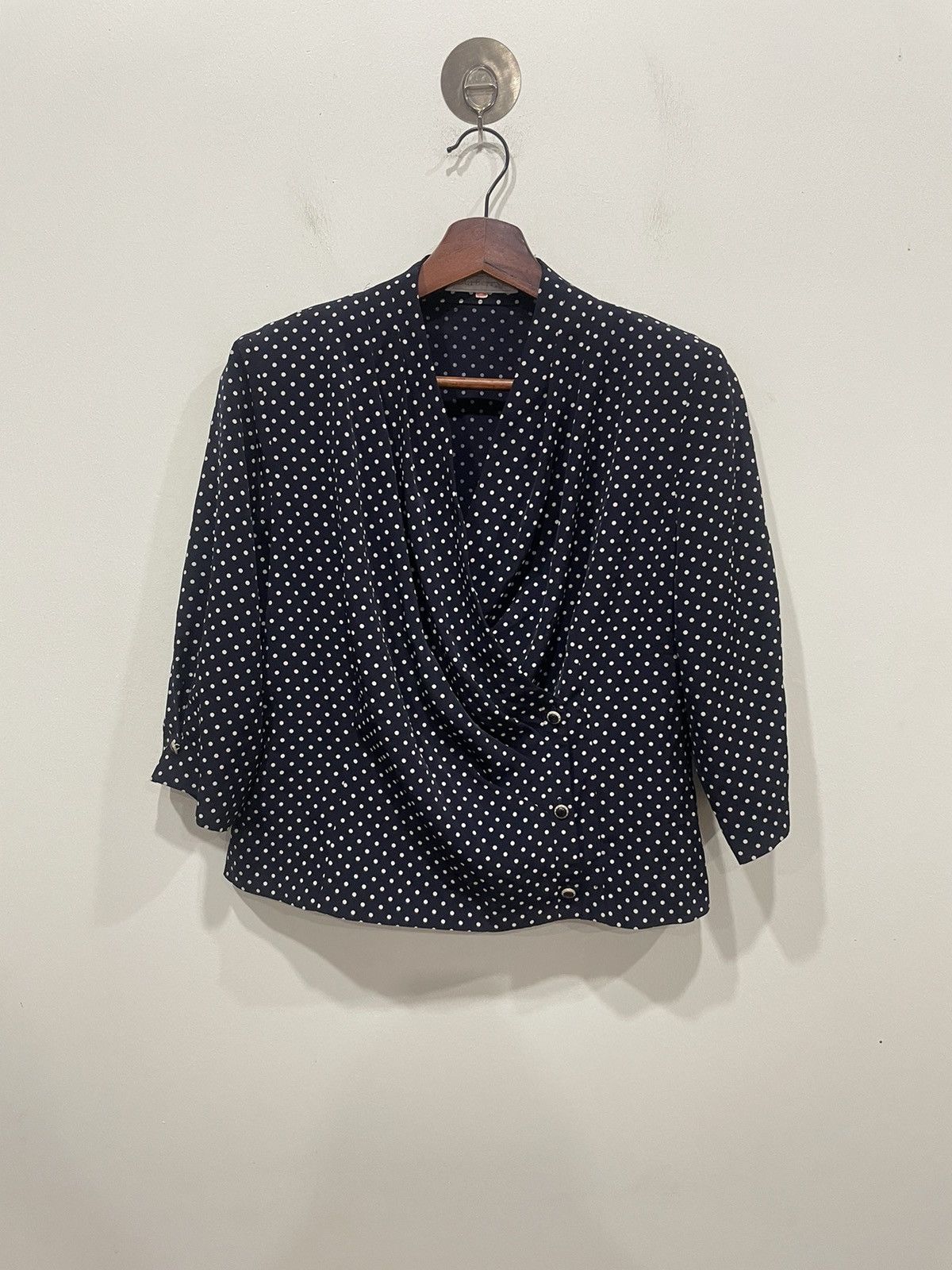 Burberry Burberry Polka Dots Blouse Size ONE SIZE - 1 Thumbnail