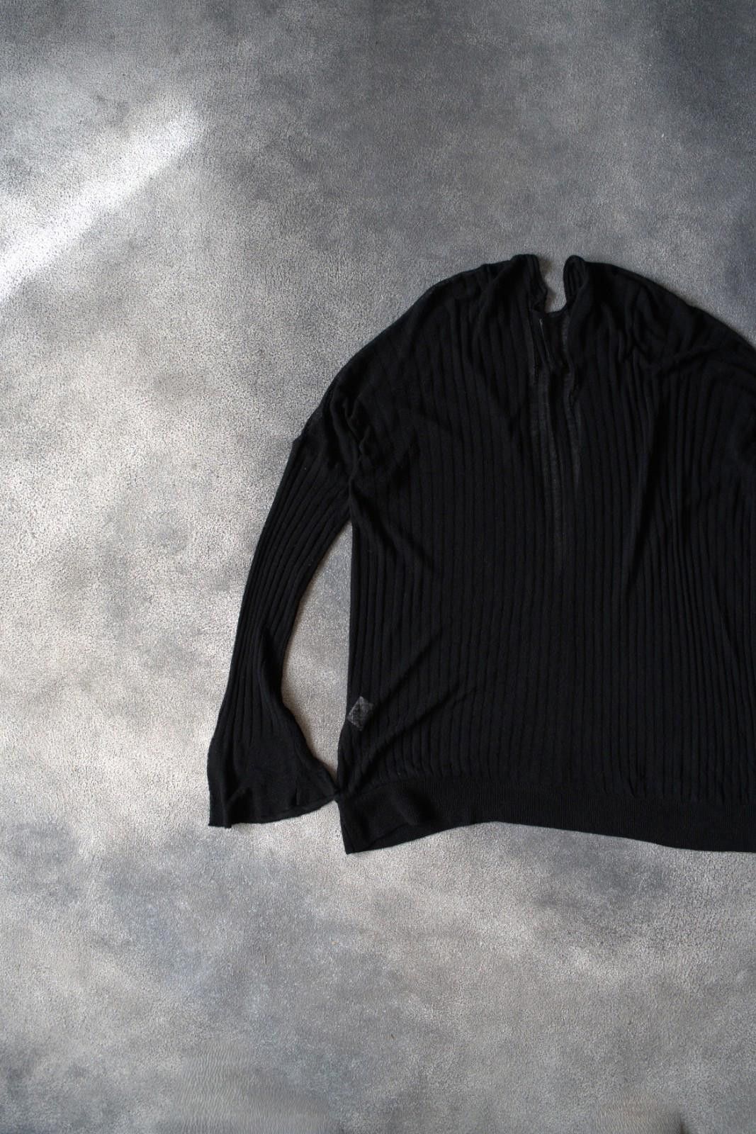 Alexander McQueen S/S 1997 Alexander McQueen Wrap Transparent Cardigan Flared Sleeves VINTAGE Size S / US 4 / IT 40 - 8 Thumbnail
