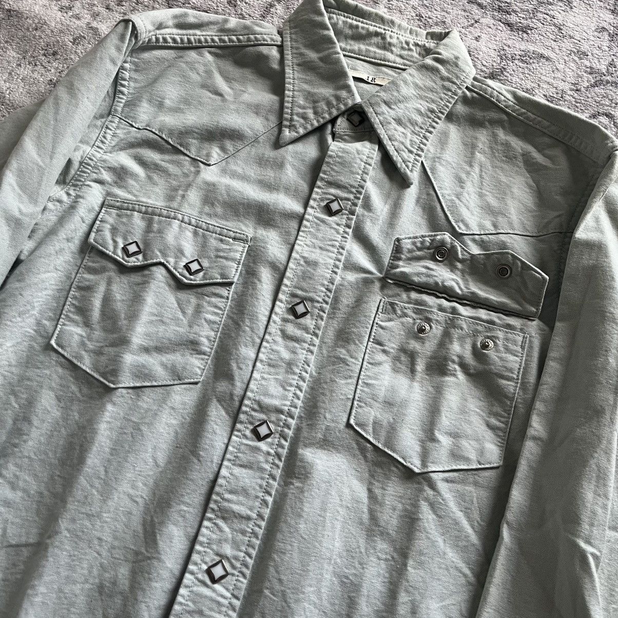 If Six Was Nine Led Rechwe Diamond Button-Up Western Style Shirt | Size L Size US L / EU 52-54 / 3 - 3 Thumbnail