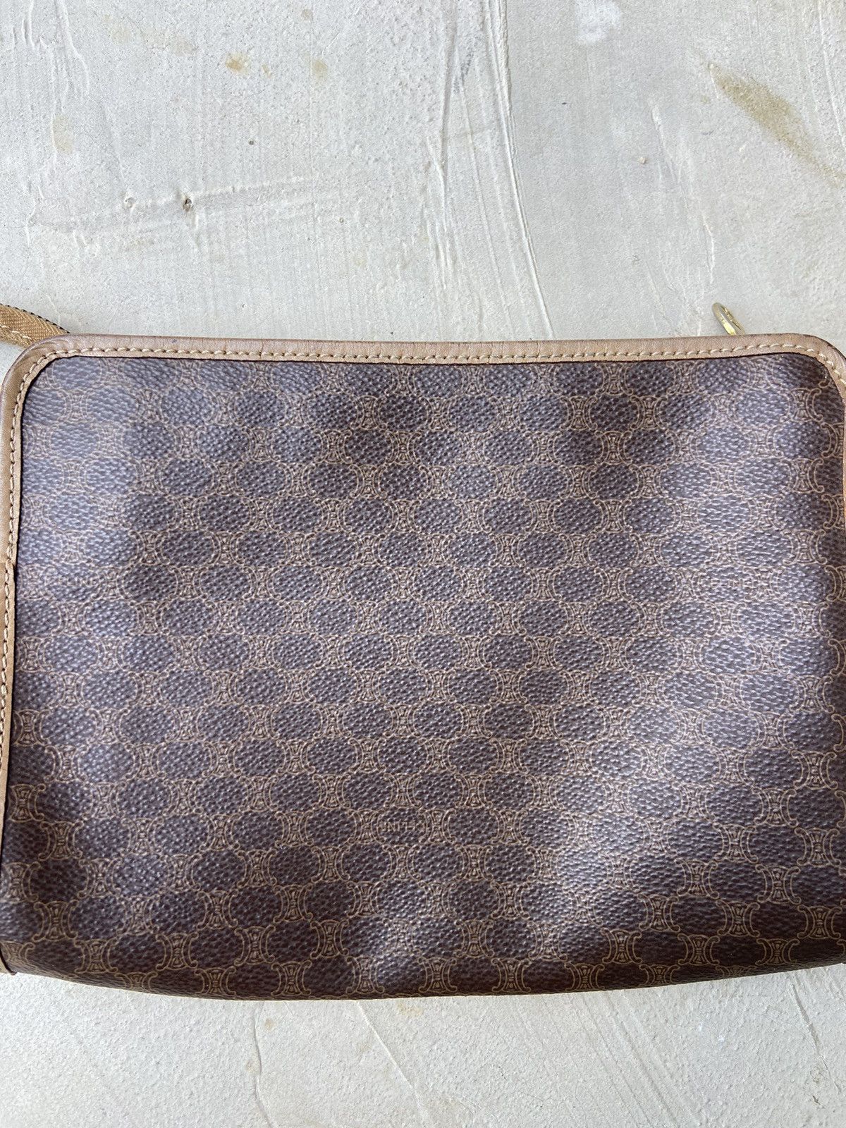 Celine × Designer Auth Celine Macadam clutch Bag Size ONE SIZE - 5 Thumbnail