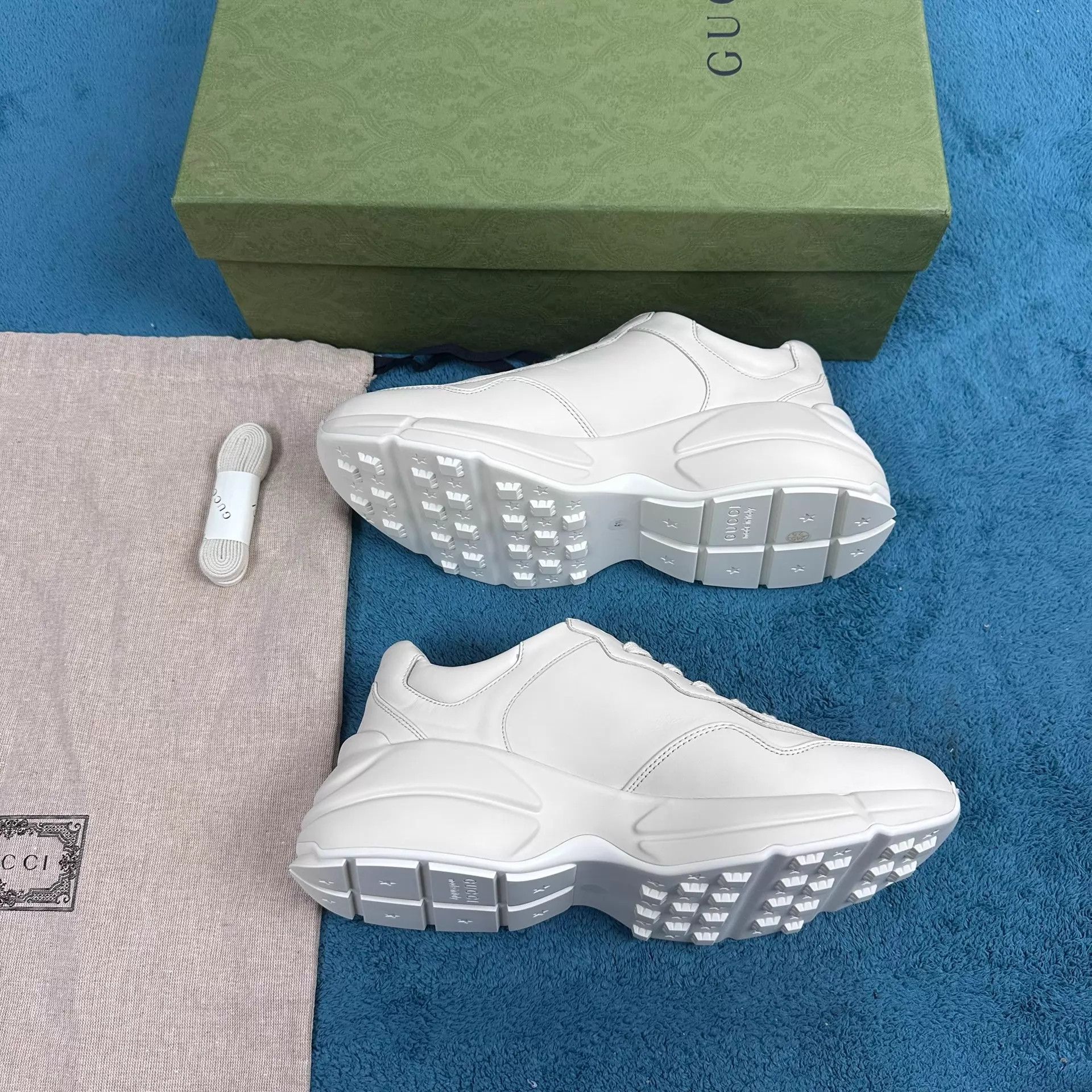 Gucci Gucci Batman Dad Sneaker Ivory White UK6.5/40.5 Size US 7.5 / EU 40-41 - 3 Thumbnail