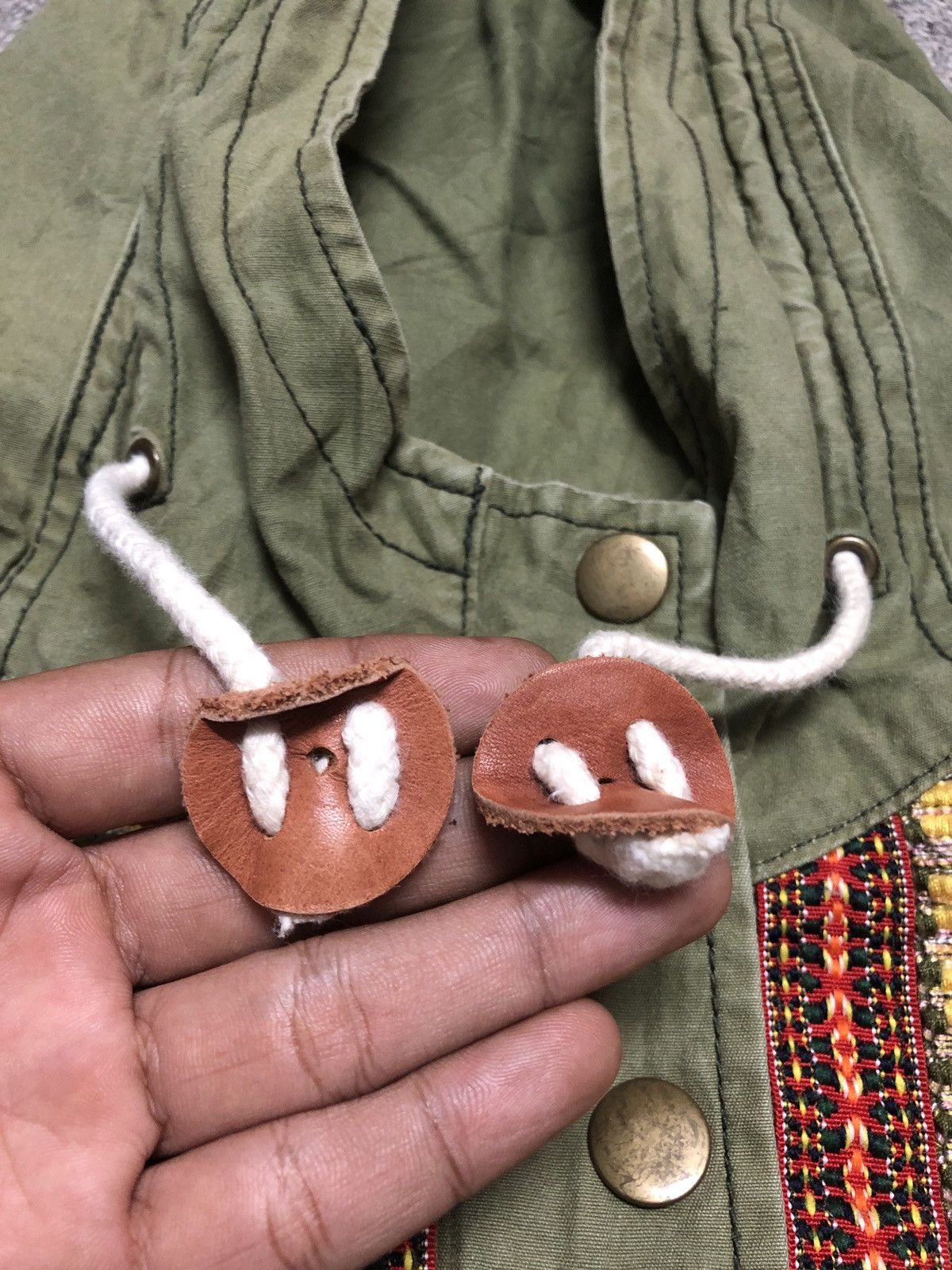 Japanese Brand Vintage 90s Titicaca Navajo Parka Hoodies Size L / US 10 / IT 46 - 11 Thumbnail