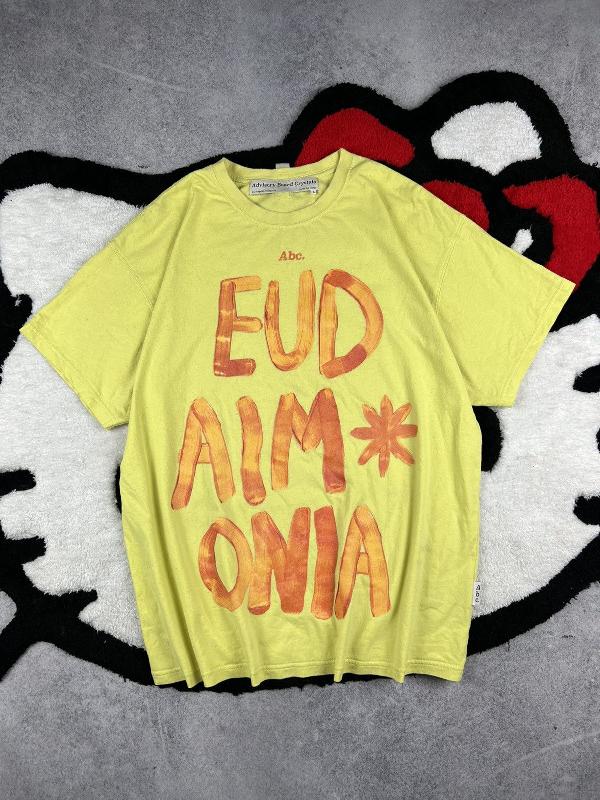 Advisory Board Crystals ABC LA Overprinted Y2K Tee Shirt