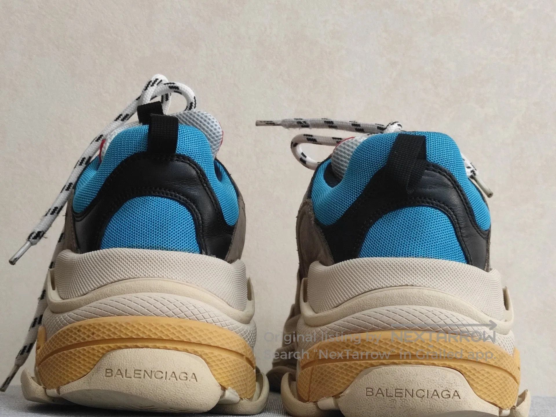 Balenciaga Balenciaga First Gen Red Blue Triples. Size US 8 / EU 41 - 4 Thumbnail