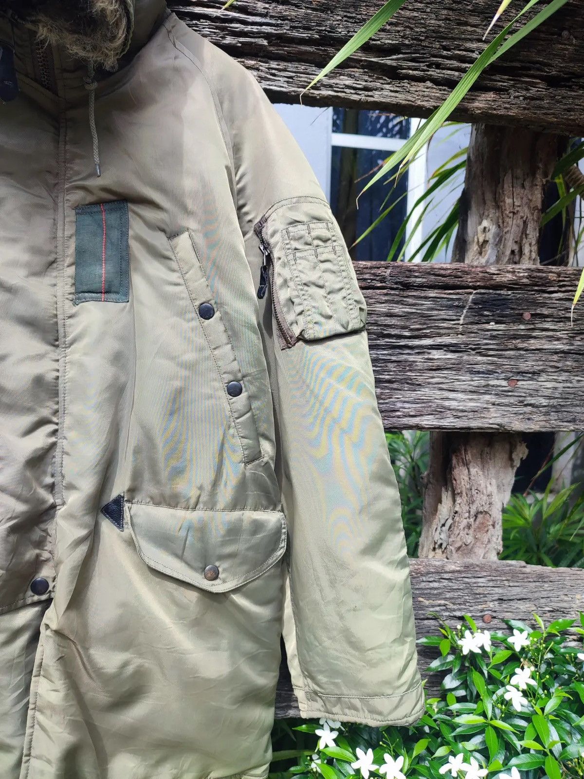 Avirex Vintage Y2K Avirex Officers Military Parka – Faux Fur Lined Size US L / EU 52-54 / 3 - 7 Thumbnail