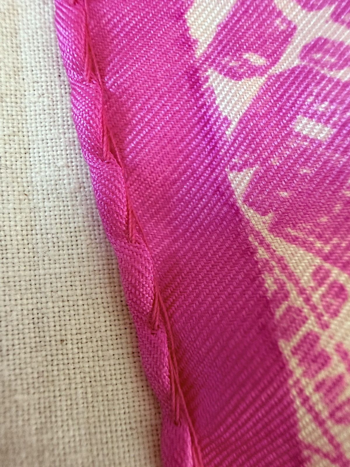 Pierre Cardin Pierre Cardin Paris Silk Scarf Pink Paris Map Print 62” Size ONE SIZE - 14 Thumbnail