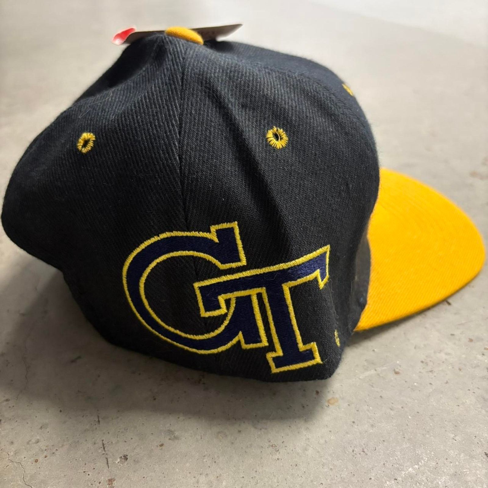 Colosseum Athletics × NCAA × Vintage Crazy NWT Vintage 90s Colosseum Athletics Georgia Tech Hat Size ONE SIZE - 4 Thumbnail