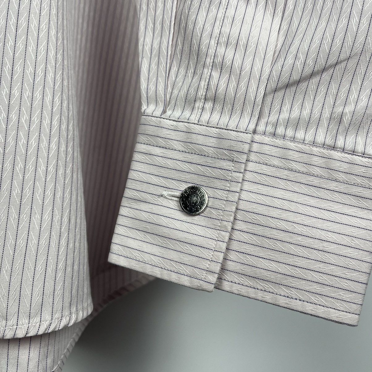 Hermes Designer Hermes long sleeve button up shirt Size US L / EU 52-54 / 3 - 6 Thumbnail