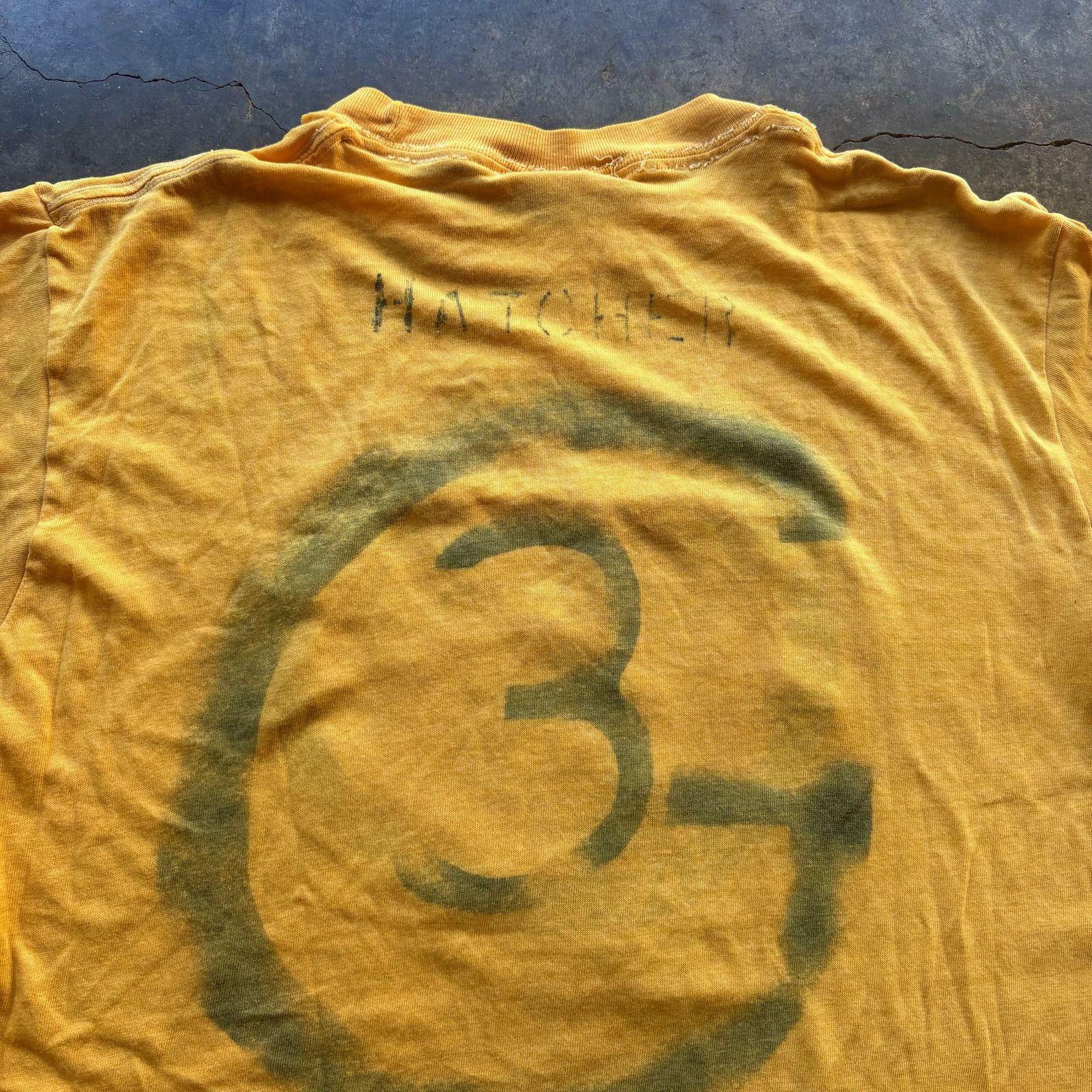 Vintage Vintage 70s 80s USMC Stencil t-shirt Size US S / EU 44-46 / 1 - 8 Thumbnail