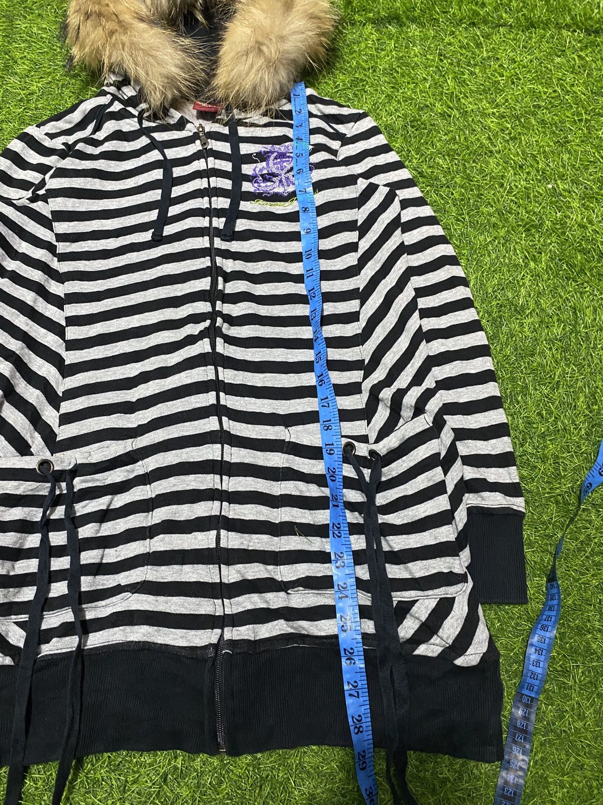 If Six Was Nine × Japanese Brand × Le Grande Bleu (L.G.B.) Intercrew hoodie faux fur ifsix lgb style Size US M / EU 48-50 / 2 - 7 Thumbnail