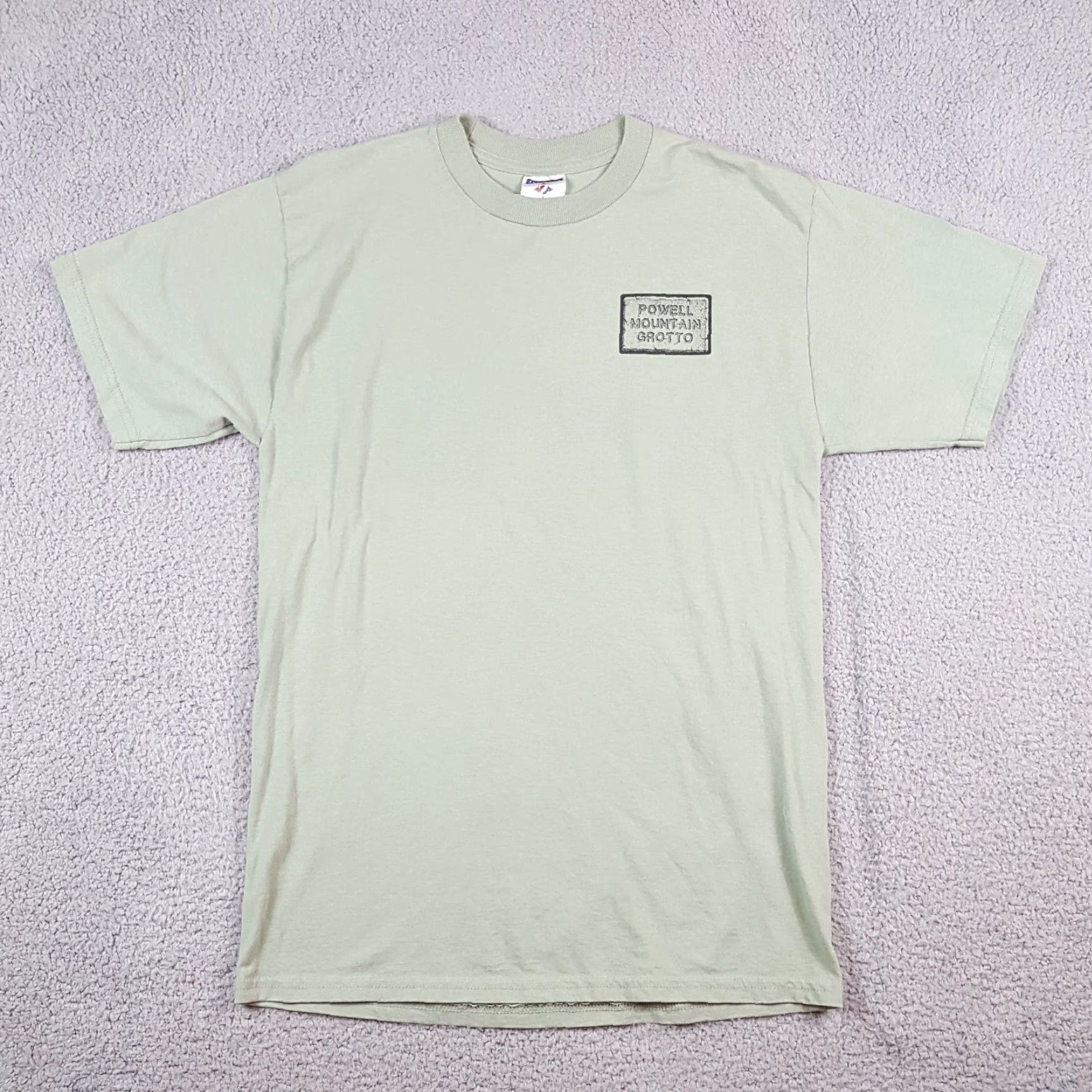 Jerzees Vintage Caving Cave Spelunking Men's Size Small Outdoor Hiking T Shirt Nature Size US S / EU 44-46 / 1 - 2 Thumbnail