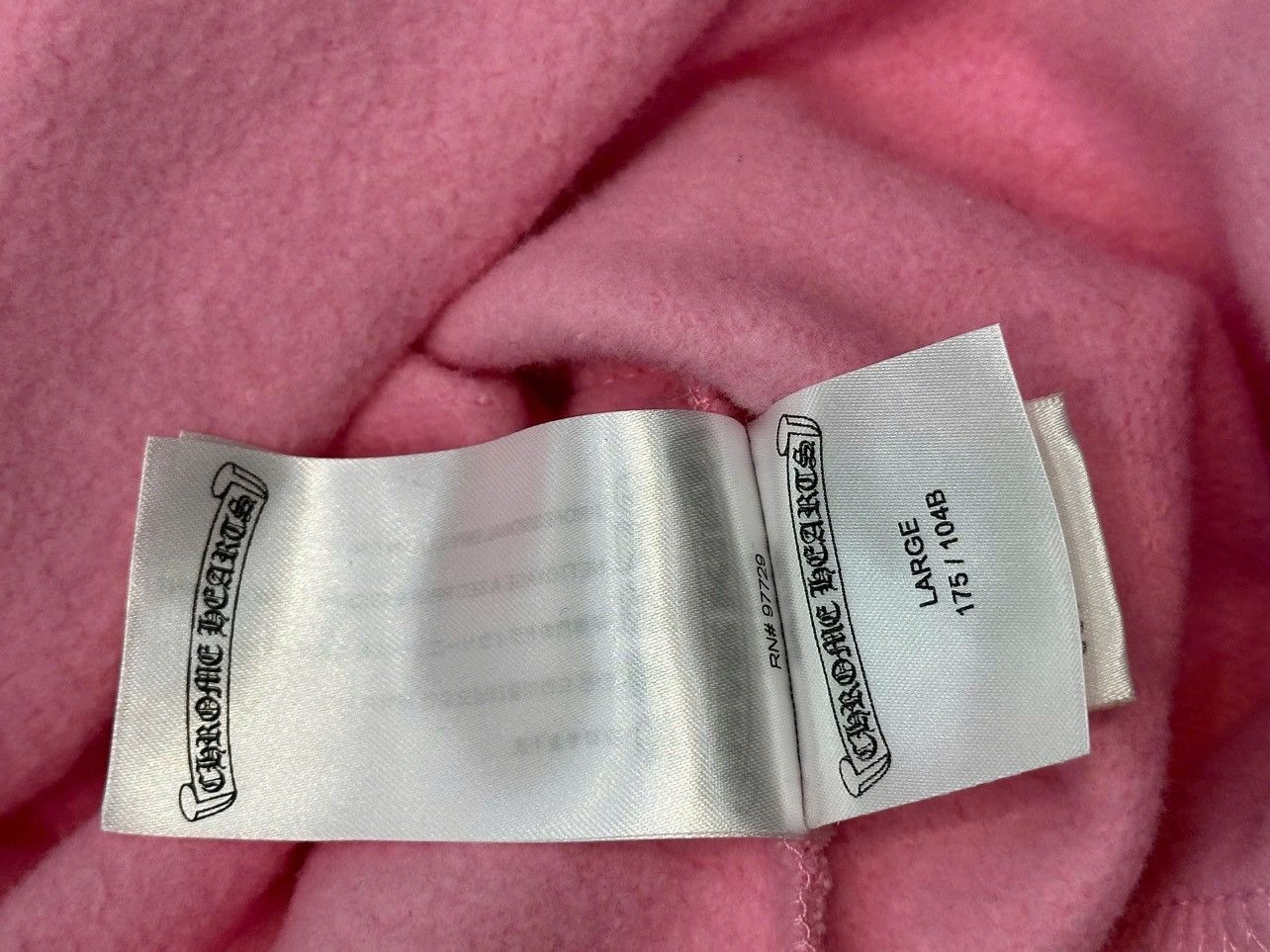 Chrome Hearts Chrome Hearts USA Script Logo Pink Pullover hoodie Size L / US 10 / IT 46 - 8 Thumbnail