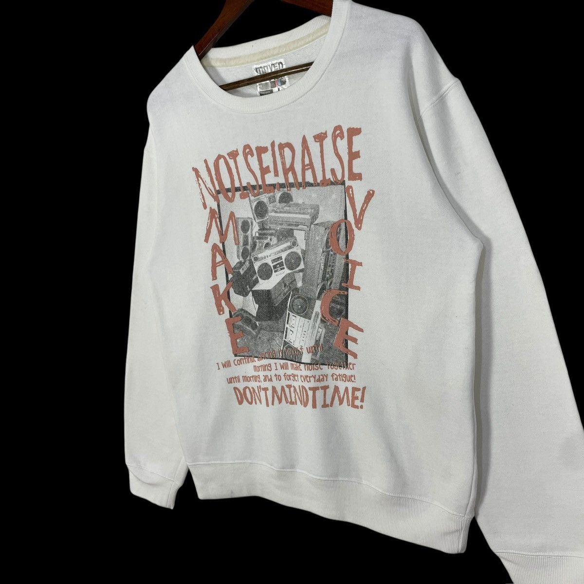 Other Vintage Japanese Streetwear Sweatshirt Noise Raise Movem Size US M / EU 48-50 / 2 - 3 Thumbnail