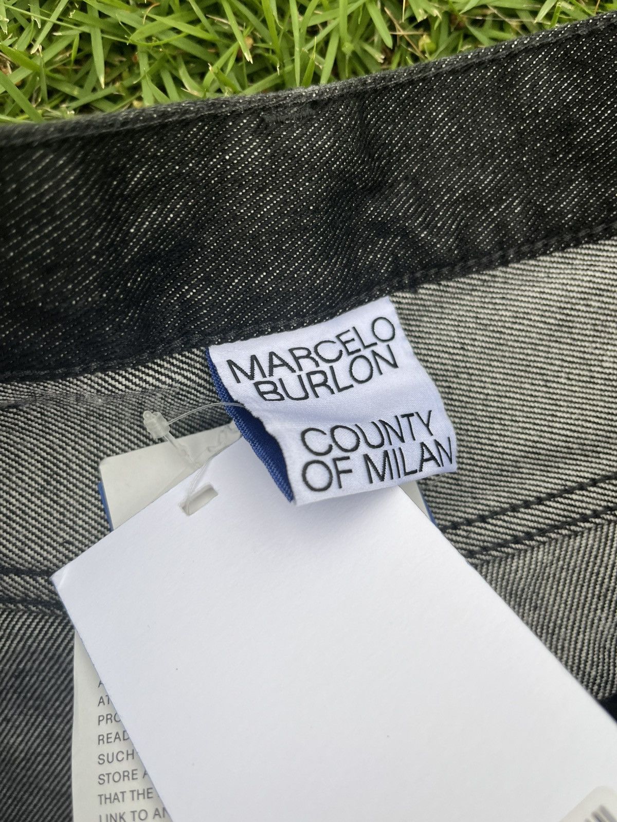 Marcelo Burlon Marcelo Burlon County of Milan Black Spot Stonewash Jeans Size US 30 / EU 46 - 12 Thumbnail