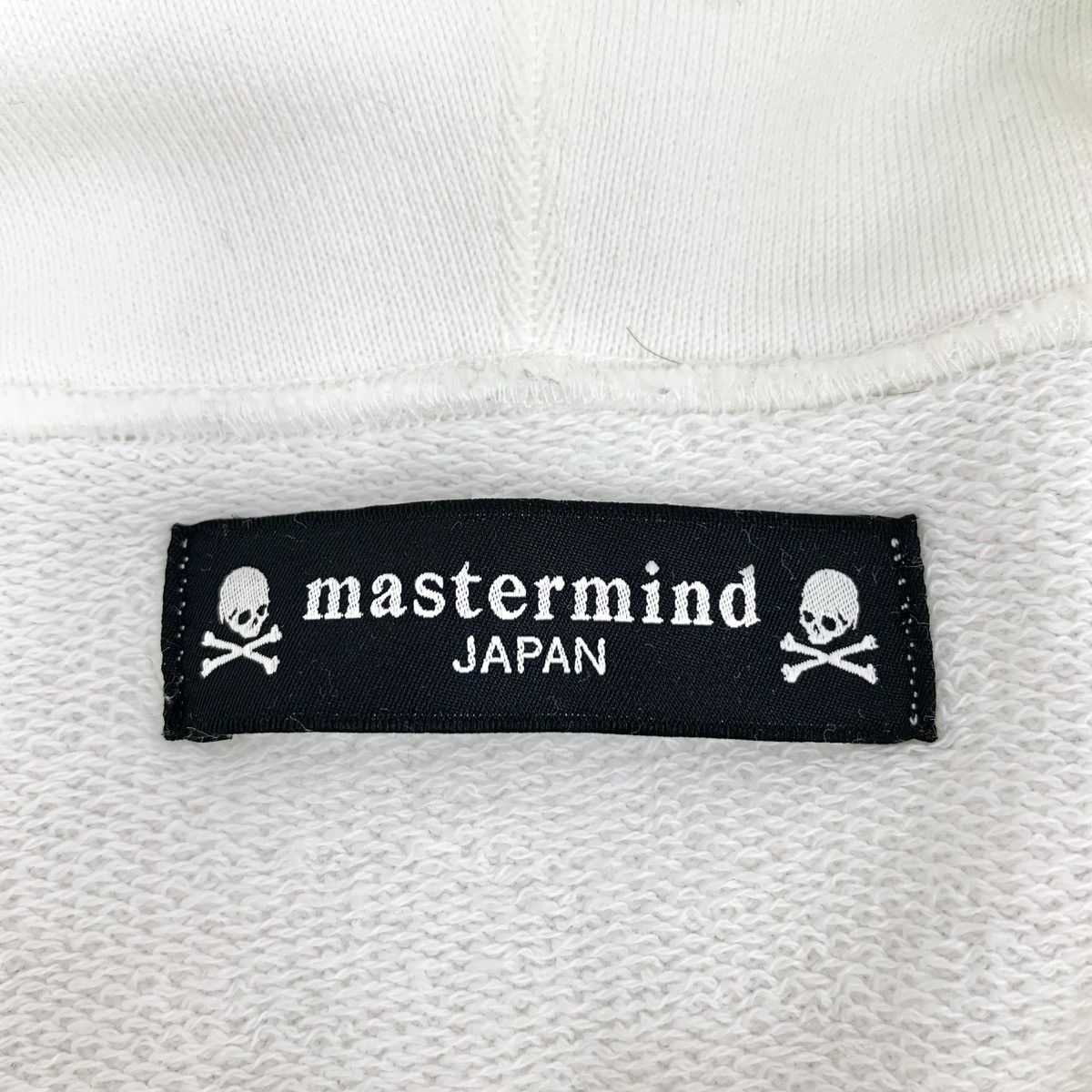 Mastermind Japan Mastermind Japan White Skull Printed Hooded Sweatshirt K26WX Size US M / EU 48-50 / 2 - 5 Thumbnail