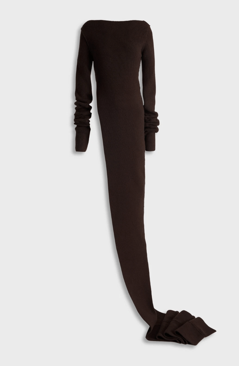 Rick Owens RICK OWENS LUXOR Extra Long Jumper Size M / US 6-8 / IT 42-44 - 3 Thumbnail